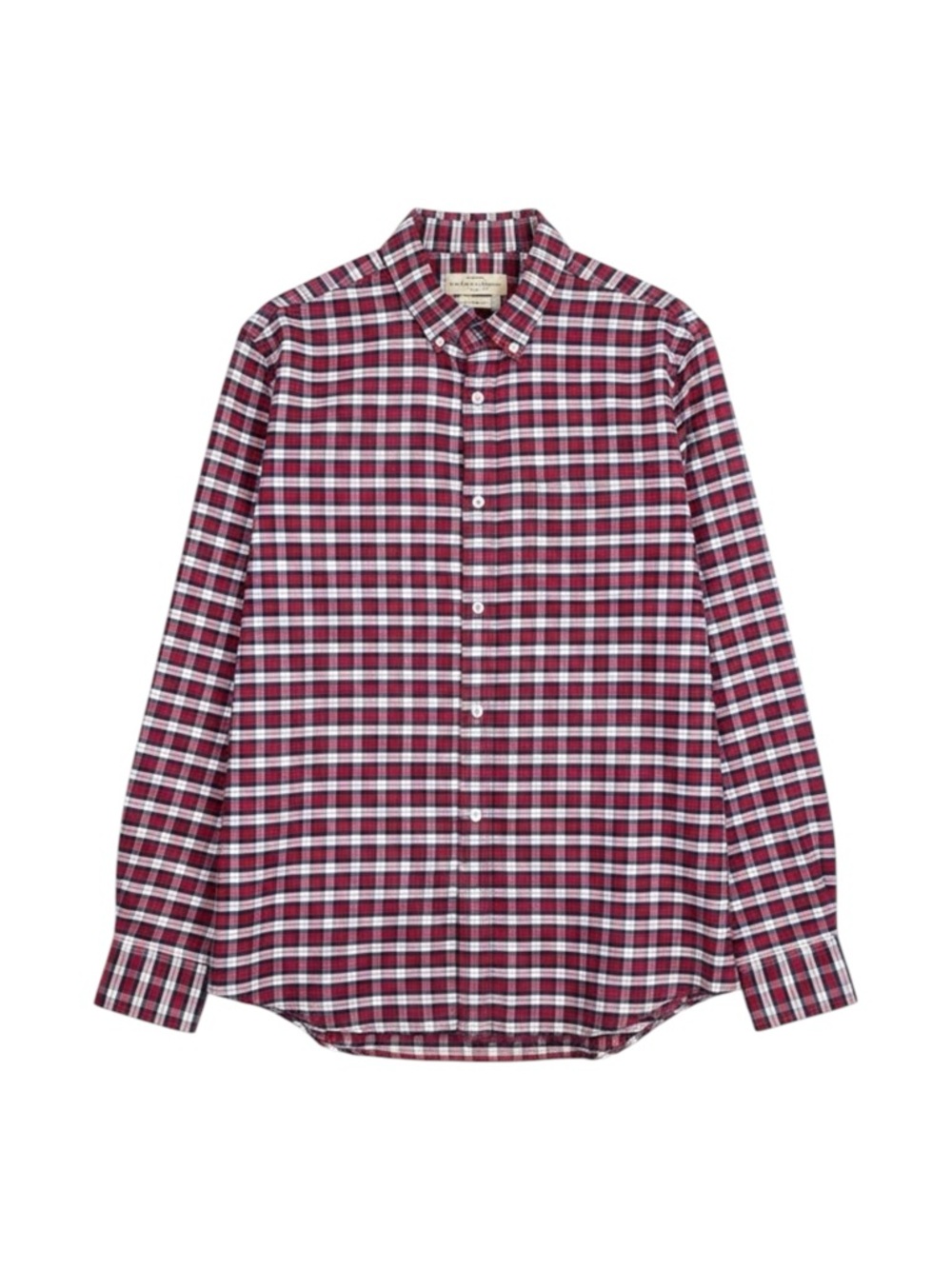 Hawker Rye Slim Fit‎ Oxford Shirt Red Blue Checkered Stretch Men’s XL Tall
